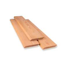 Планкен косий модрина AB 20*125*3000 мм