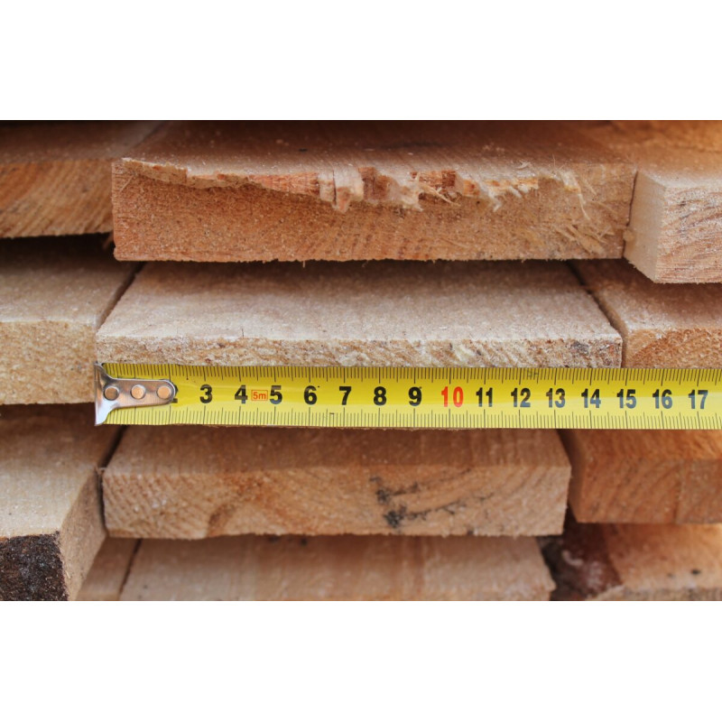 Дошка обрізна сосна 25*150*4500 мм