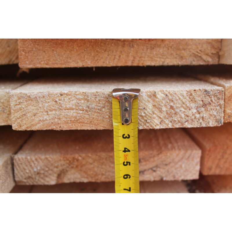 Дошка обрізна сосна 25*150*4500 мм