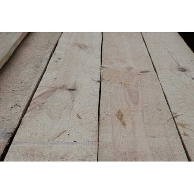 Дошка обрізна сосна 25*200*4000 мм