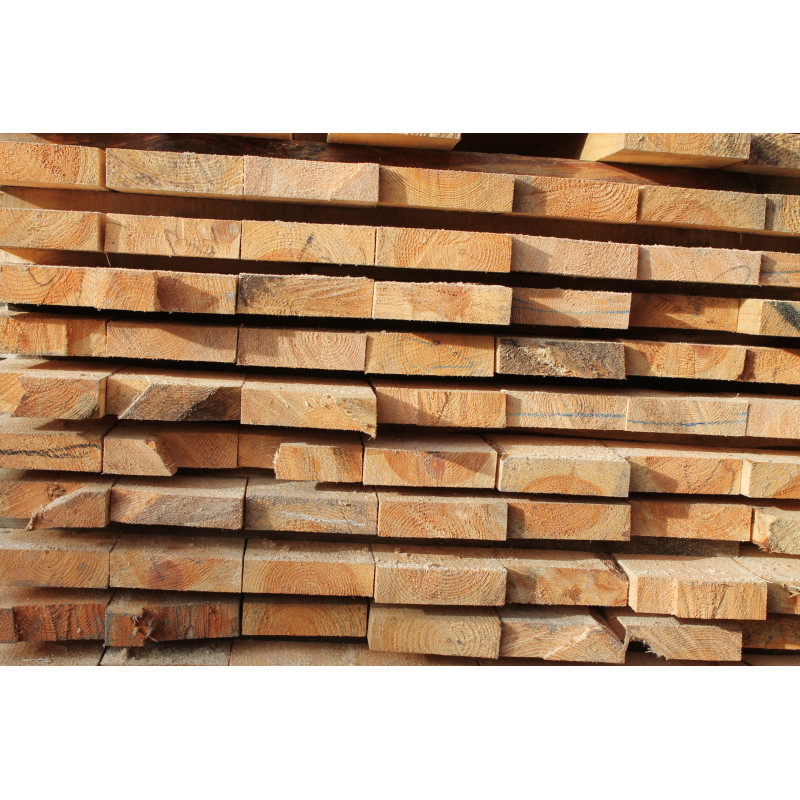 Дошка обрізна сосна 40*150*4500 мм