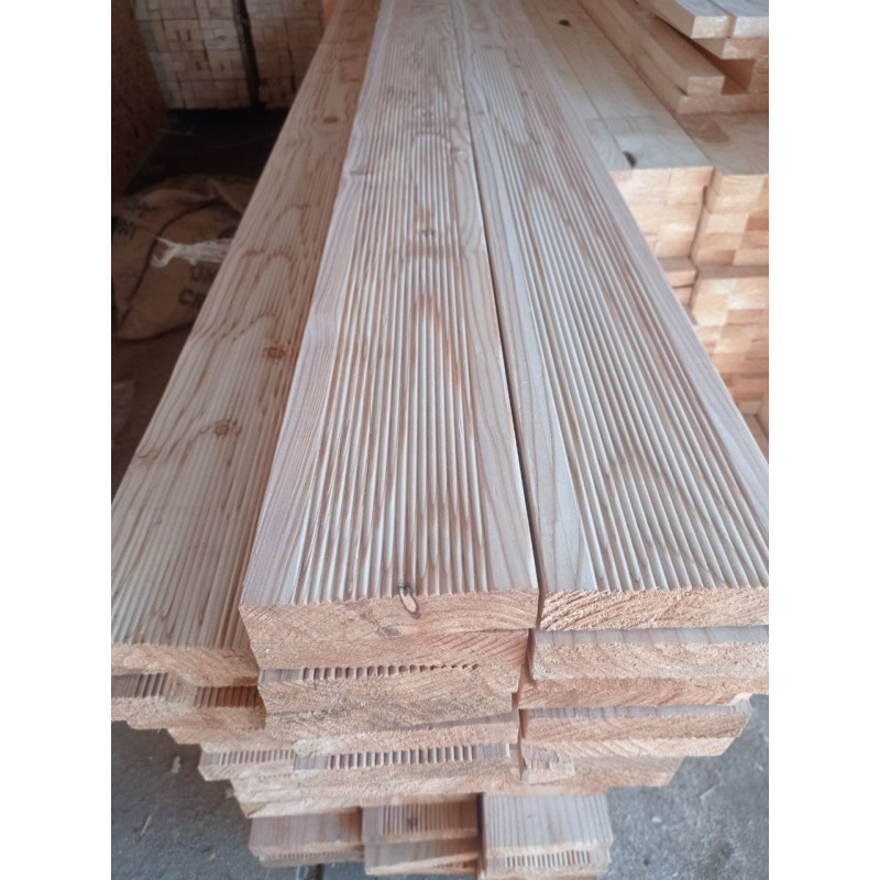 Terrace Decking Board Larch AB 30*120*4000 mm